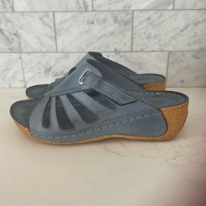 Volks Walkers size 36 Denim blue